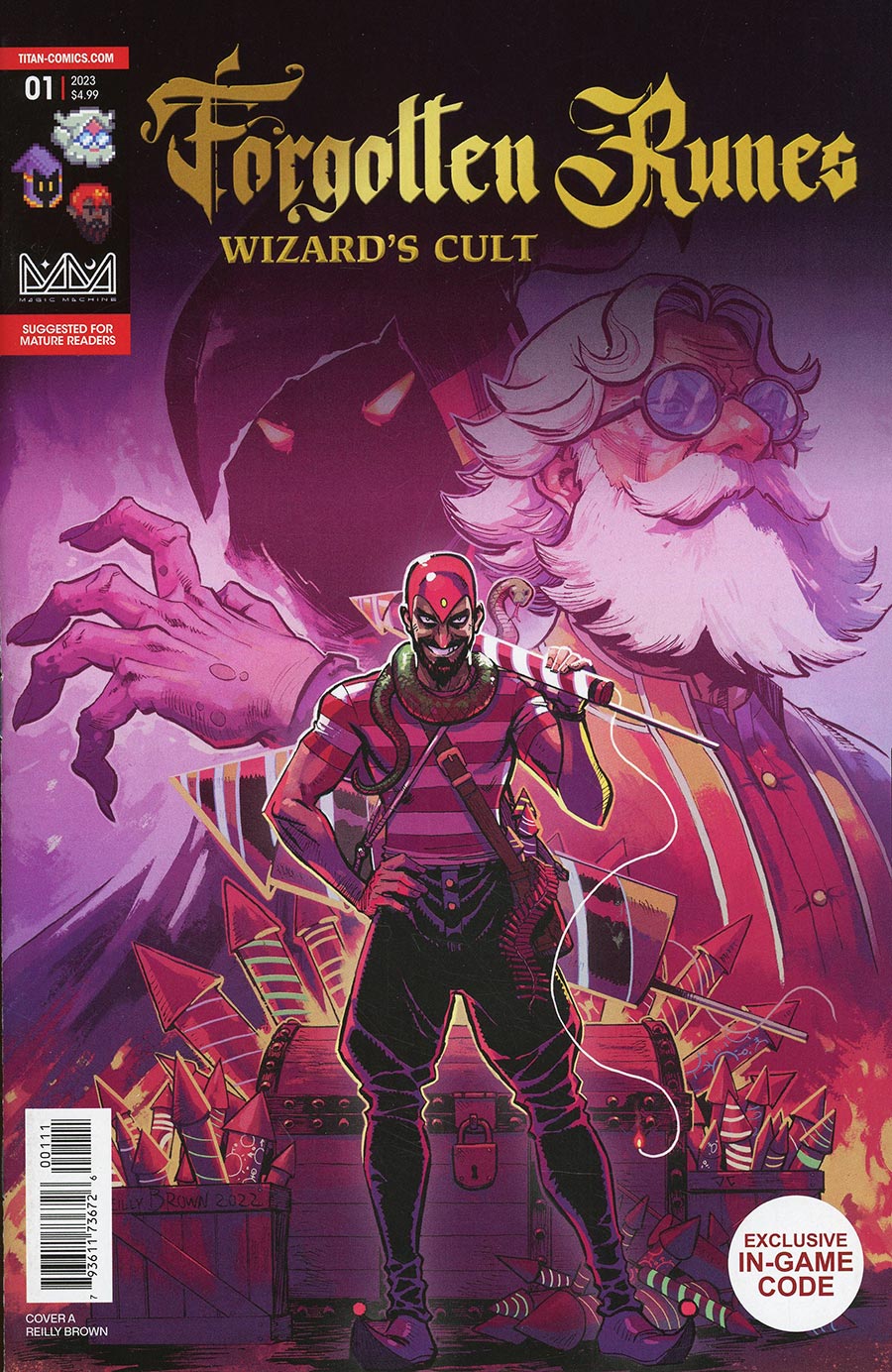 Forgotten Runes Wizards Cult #1 Cover A Regular Reilly Brown Cover