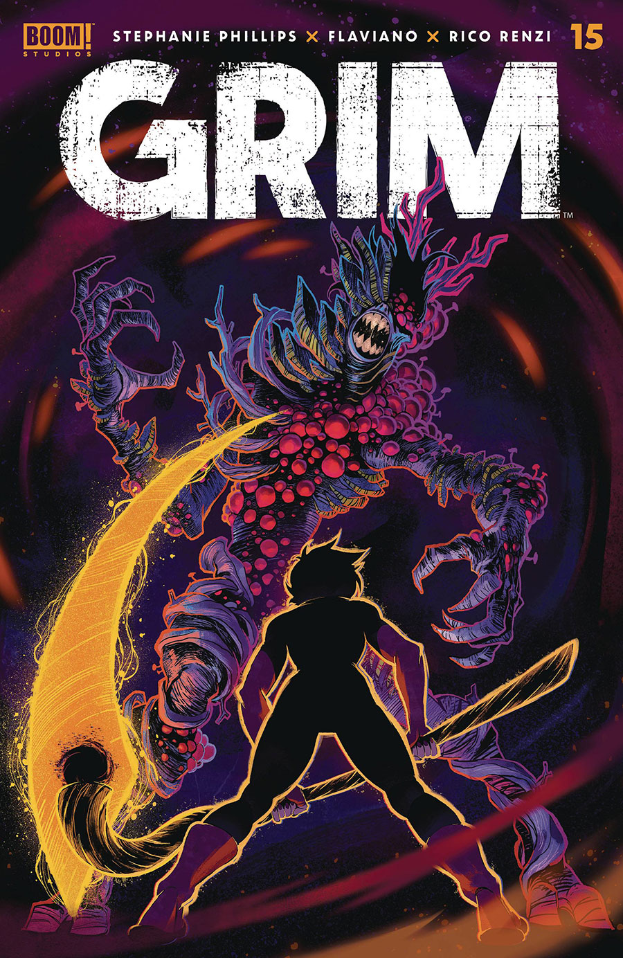 Grim #15 Cover A Regular Flaviano Cover