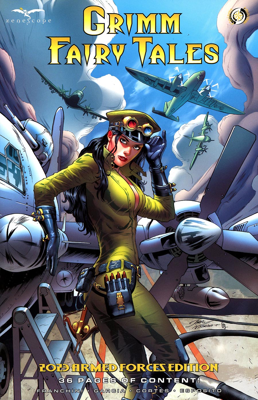 Grimm Fairy Tales 2023 Armed Forces Appreciation #1 (One Shot) Cover B Igor Vitorino