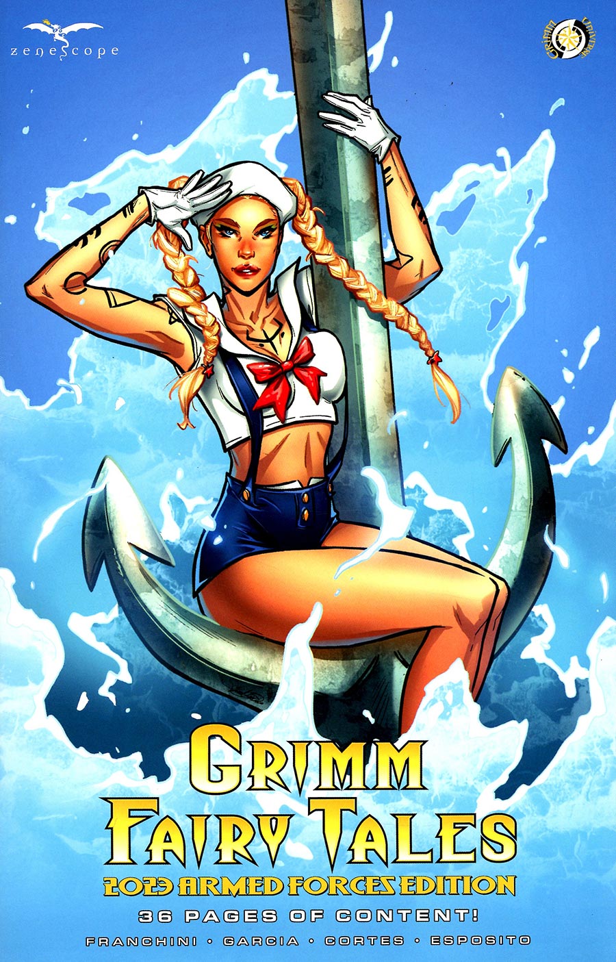 Grimm Fairy Tales 2023 Armed Forces Appreciation #1 (One Shot) Cover D Tina Valentino