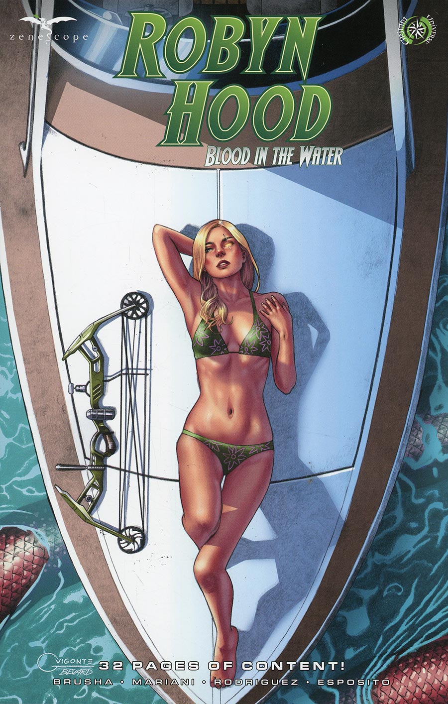 Grimm Fairy Tales Presents Robyn Hood Blood In The Water #1 (One Shot) Cover A Geebo Vigonte