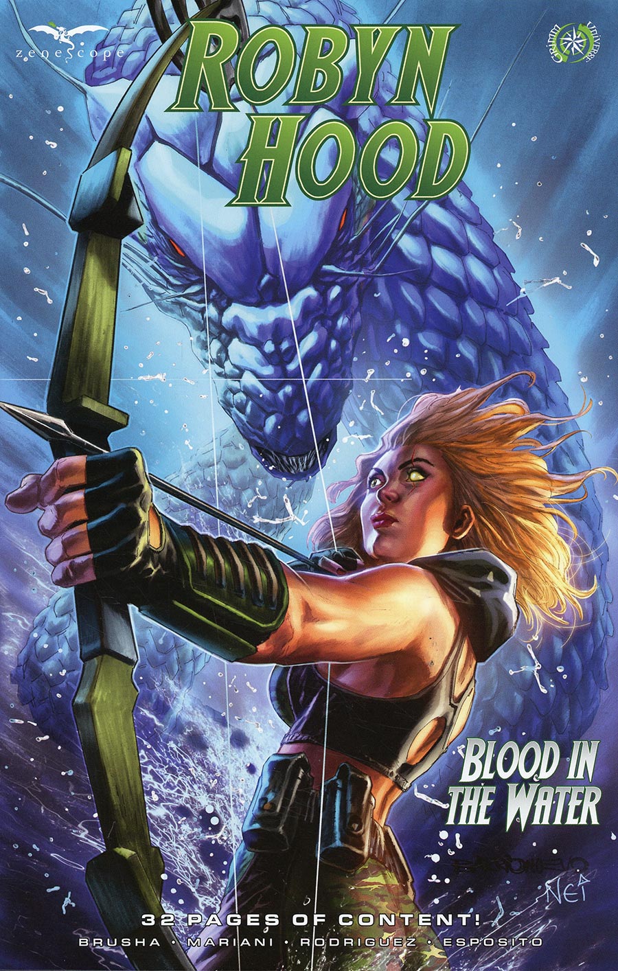 Grimm Fairy Tales Presents Robyn Hood Blood In The Water #1 (One Shot) Cover B Al Barrionuevo