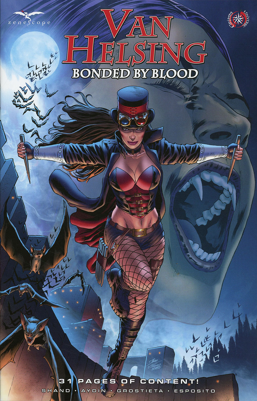 Grimm Fairy Tales Presents Van Helsing Bonded By Blood #1 (One Shot) Cover A Igor Vitorino