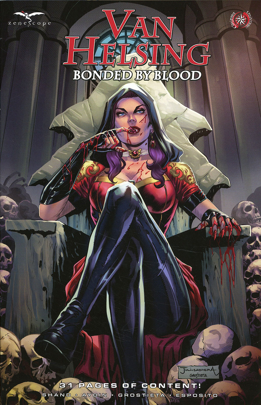 Grimm Fairy Tales Presents Van Helsing Bonded By Blood #1 (One Shot) Cover B Julius Abrera