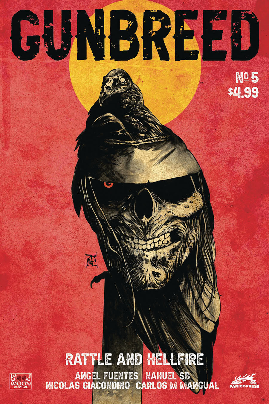 Gunbreed #5 Cover B Variant Luis S Ramos Cover
