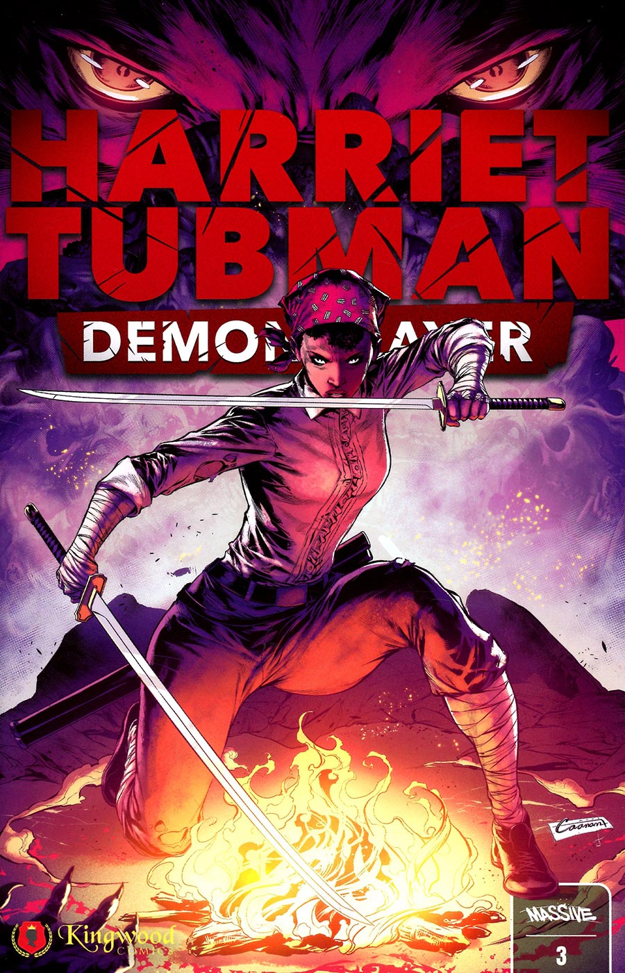 Harriet Tubman Demon Slayer #3 Cover A Regular Caanan White Cover