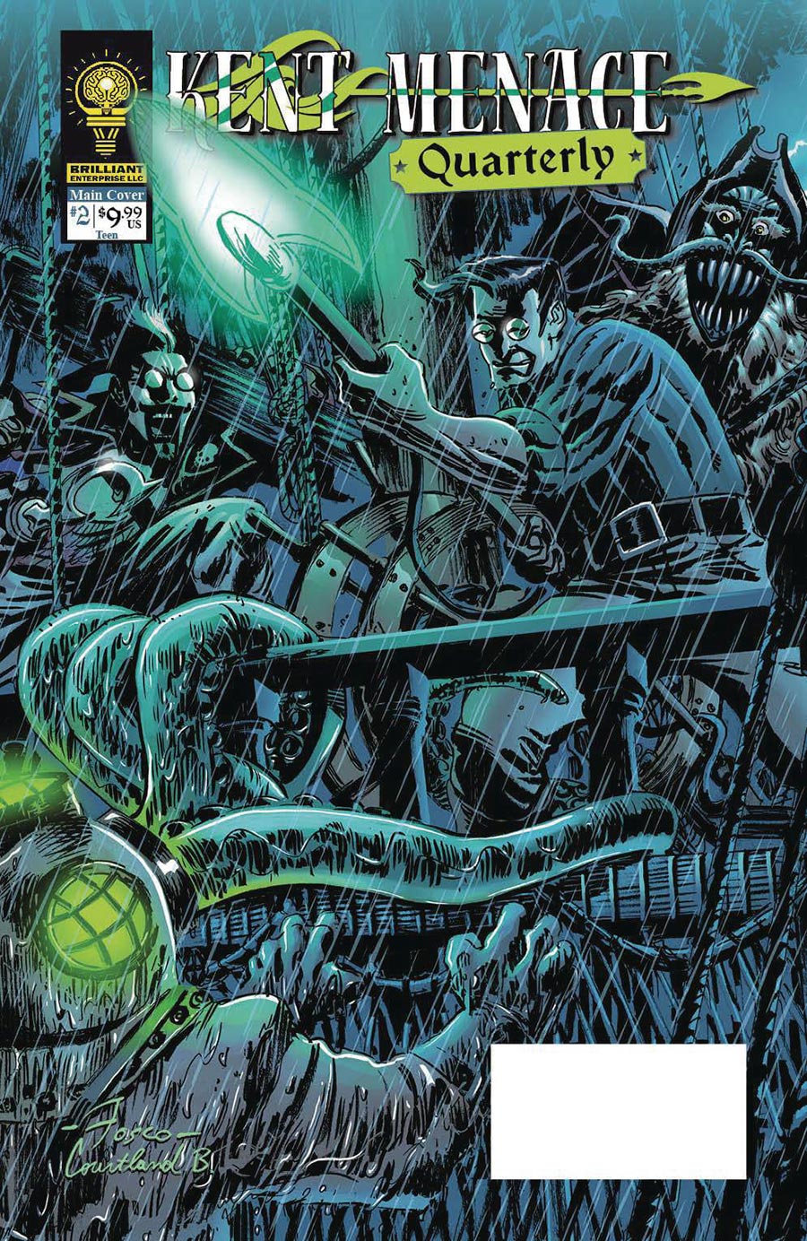 Kent Menace Quarterly #2 Cover A Regular Matthew Plog Cover