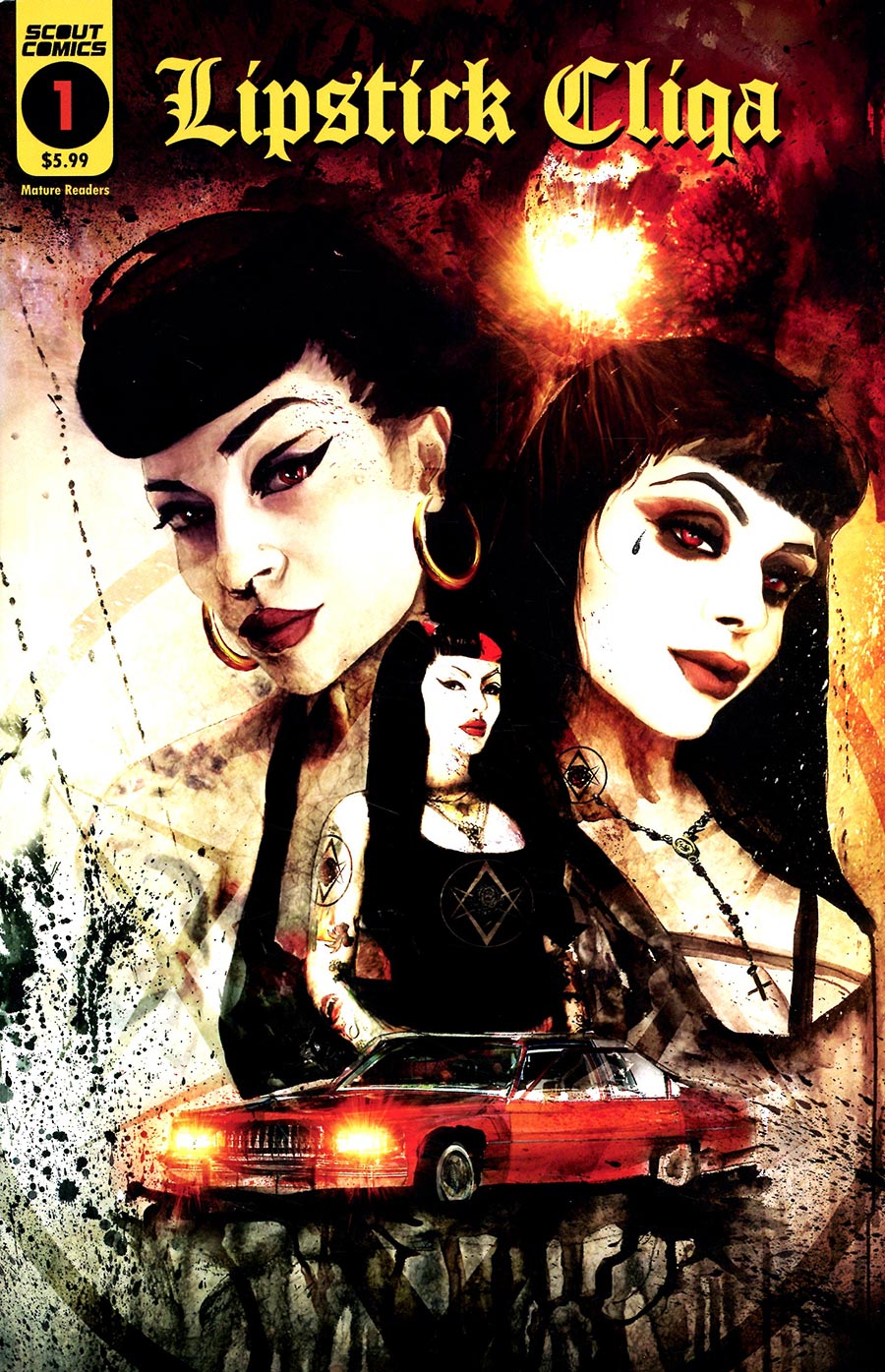 Lipstick Cliqa #1 Cover A Regular Rob Prior Cover