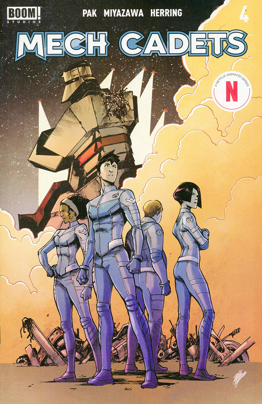 Mech Cadets #4 Cover A Regular Takeshi Miyazawa & Ian Herring Cover