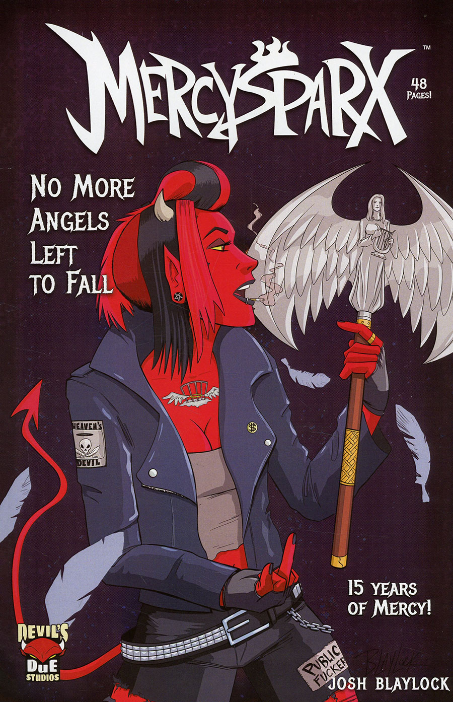 Mercy Sparx No More Angels Left To Fall #1 (One Shot) Cover A Regular Josh Blaylock Cover