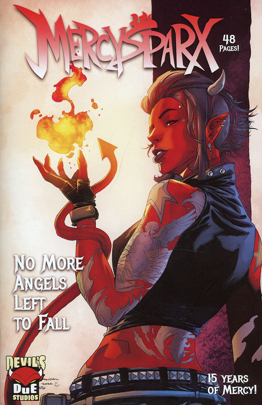 Mercy Sparx No More Angels Left To Fall #1 (One Shot) Cover B Variant Von Randal Cover