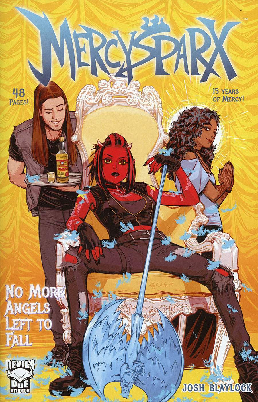 Mercy Sparx No More Angels Left To Fall #1 (One Shot) Cover C Variant Ashley Witter Cover