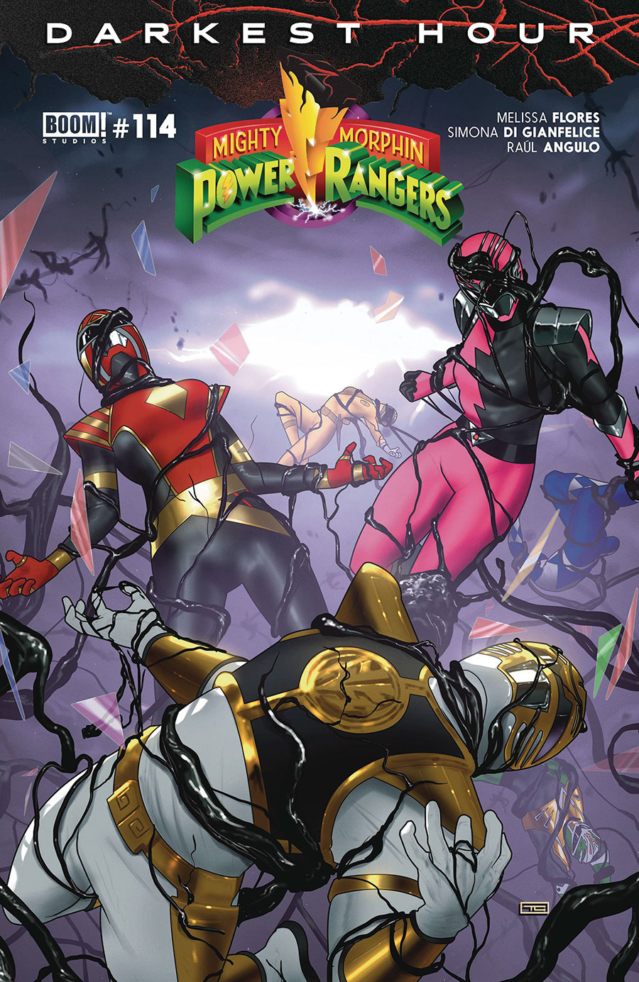 Mighty Morphin Power Rangers (BOOM Studios) #114 Cover A Regular Taurin Clarke Cover
