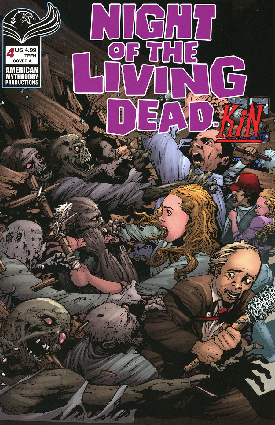 Night Of The Living Dead Kin #4 Cover A Regular Roy Allan Martinez Cover