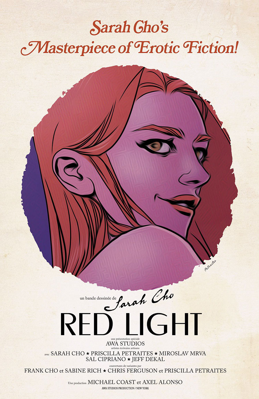 Red Light #1 Cover C Variant Chris Ferguson & Priscilla Petraites Cover