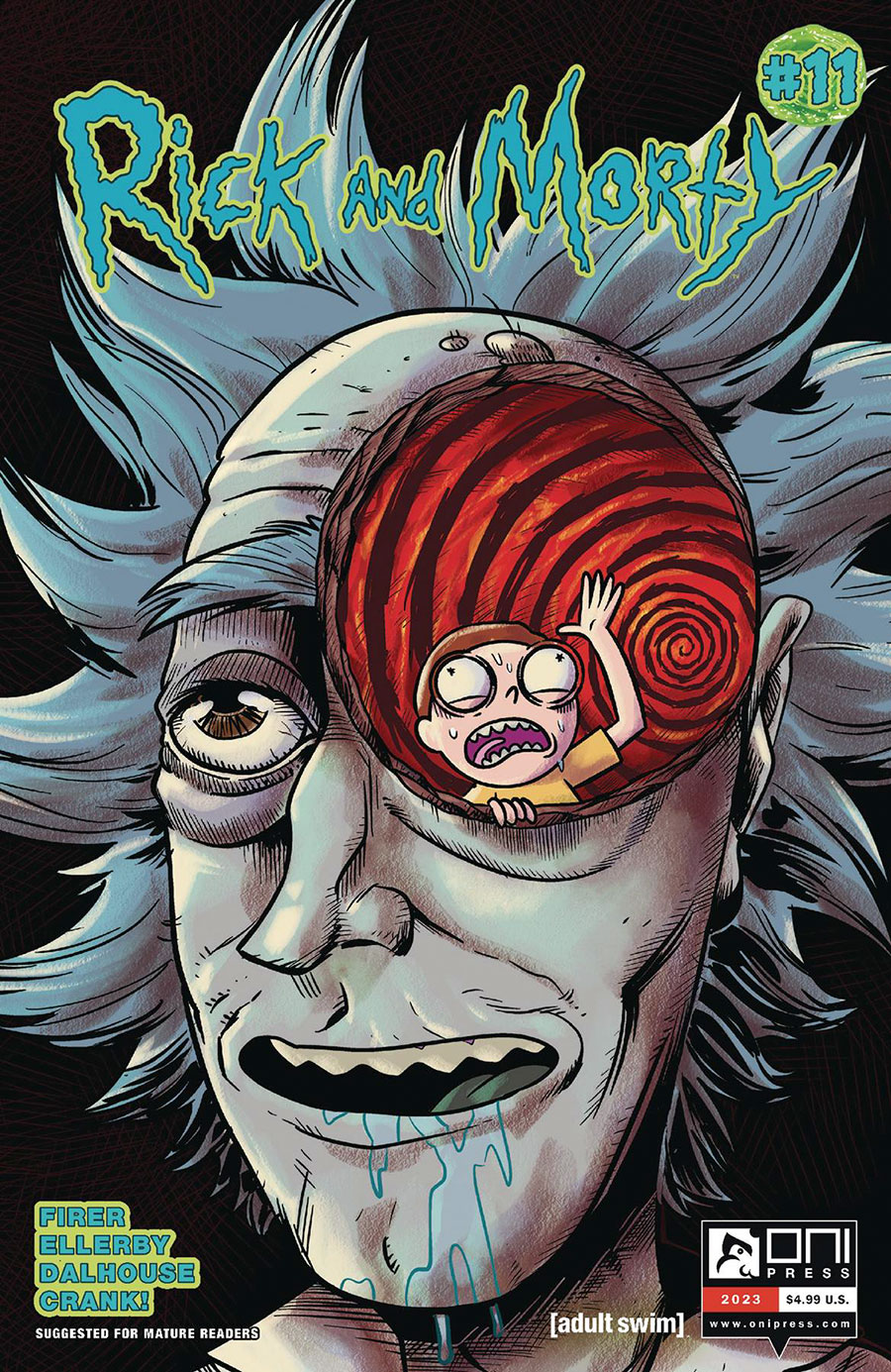 Rick And Morty Vol 2 #11 Cover B Variant Fred C Stresing Manga Cover
