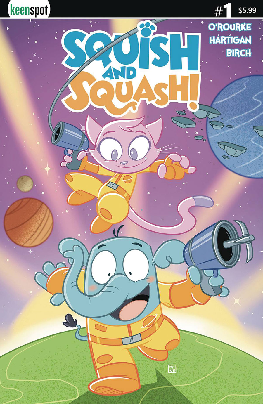 Squish And Squash #1 Cover A Regular Mike Hartigan Cover