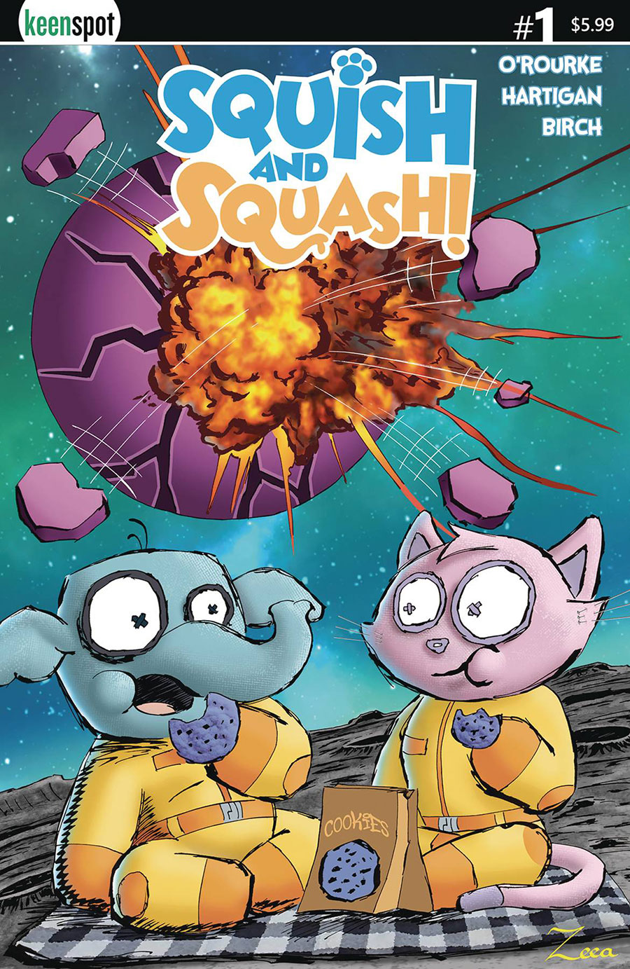 Squish And Squash #1 Cover B Variant Zeea Adams Cover