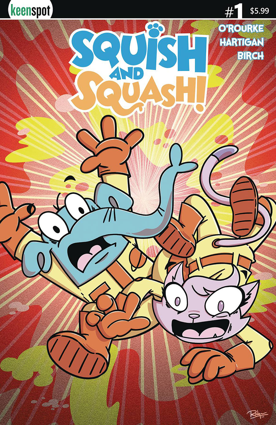Squish And Squash #1 Cover D Variant Matt Rodgers Cover