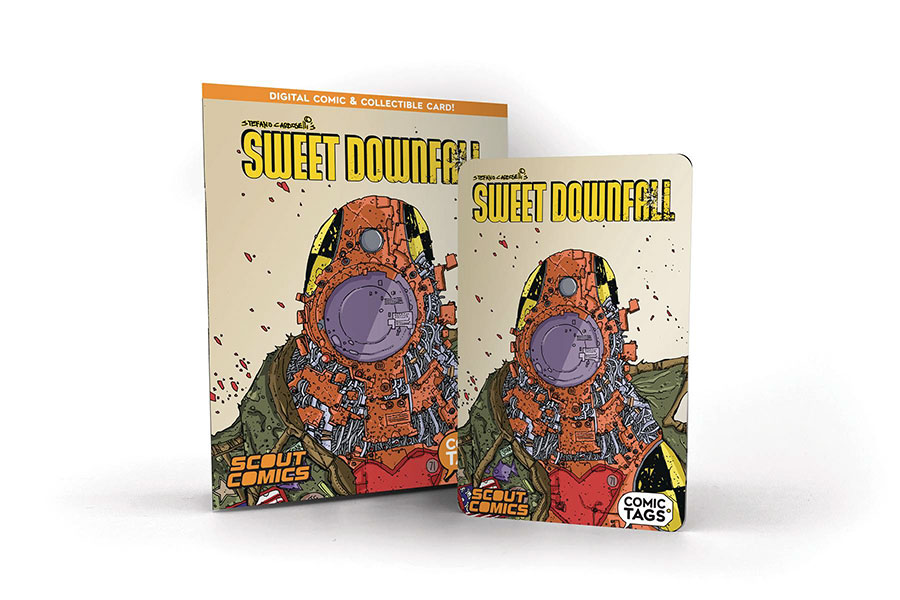 Sweet Downfall TP Comic Tag Collectible Card With Digital Comic