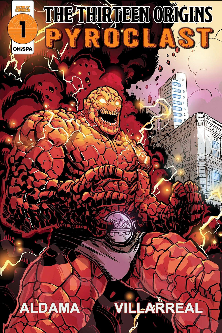 Thirteen Origins Pyroclast #1 (One Shot) Cover A Regular Guillermo Villarreal Cover