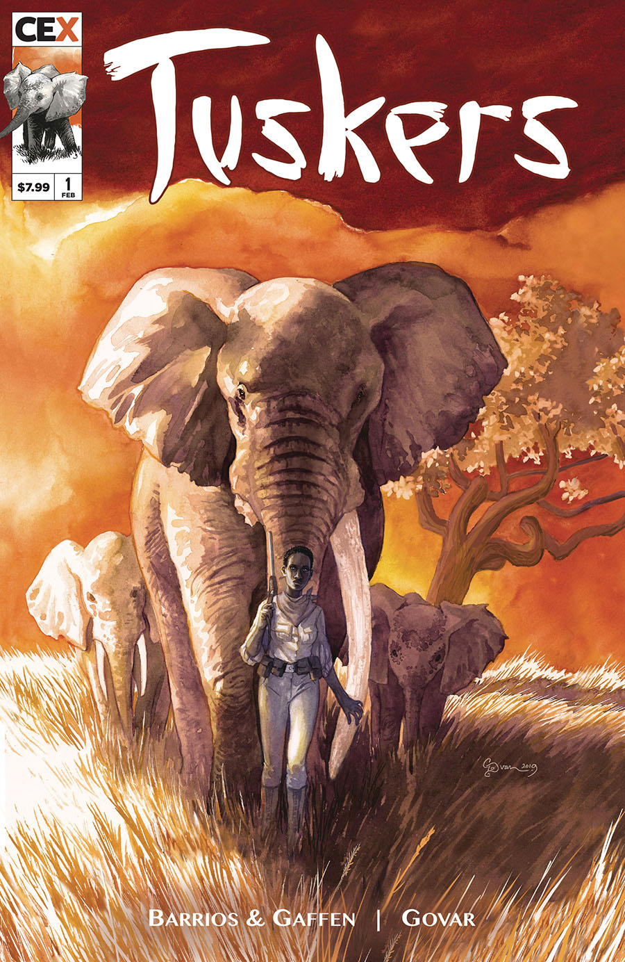 Tuskers #1 Cover A Regular Daniel Govar Cover