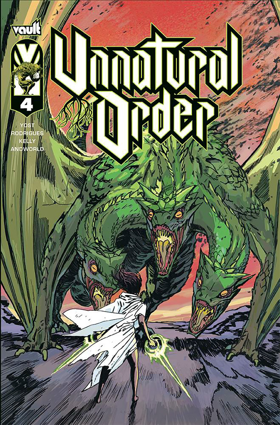 Unnatural Order #4 Cover B Variant Joshua Hixson Premium Cover