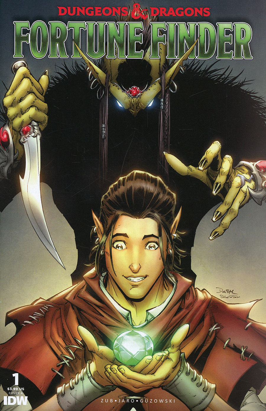 Dungeons & Dragons Fortune Finder #1 Cover A Regular Max Dunbar Cover