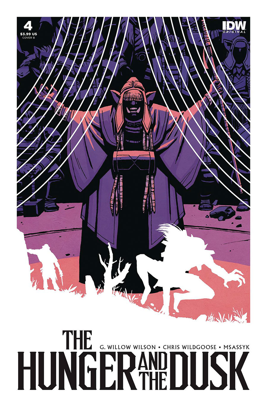 Hunger And The Dusk #4 Cover B Variant Cliff Chiang Cover