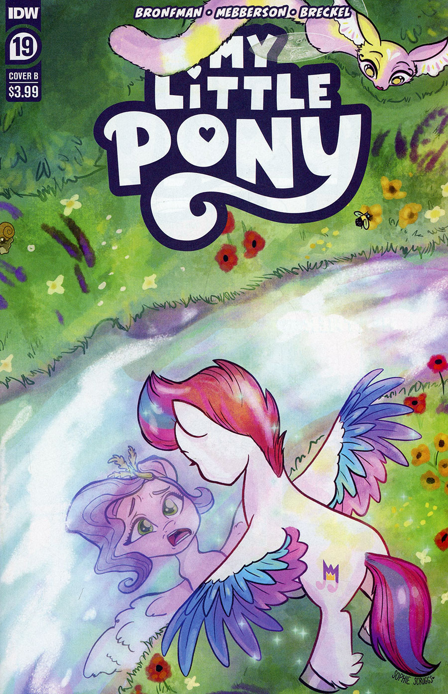 My Little Pony #19 Cover B Variant Sophie Scruggs Cover
