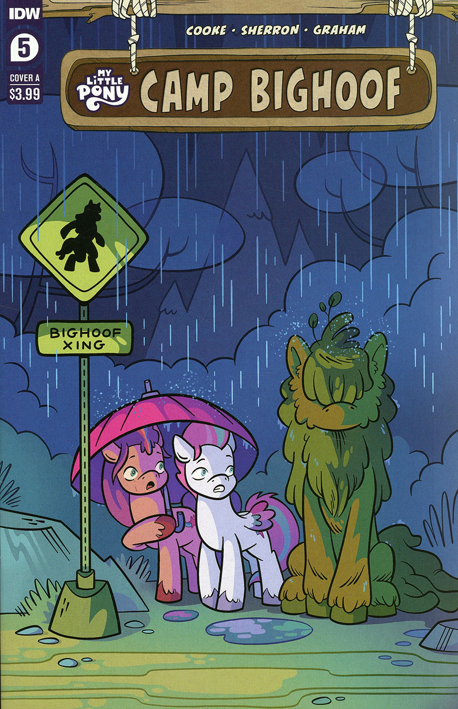 My Little Pony Camp Bighoof #5 Cover A Regular Kate Sherron Cover