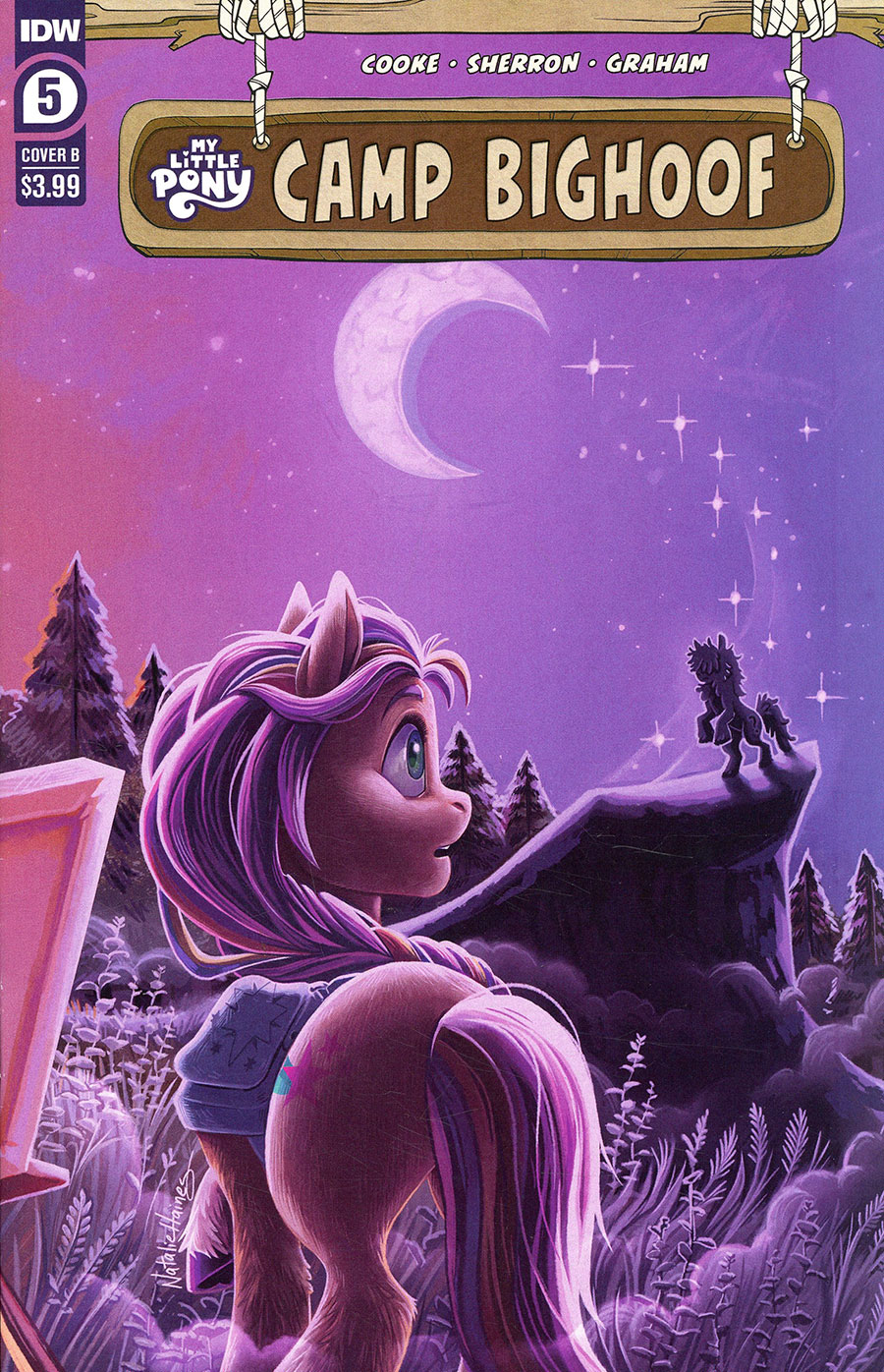 My Little Pony Camp Bighoof #5 Cover B Variant Natalie Haines Cover
