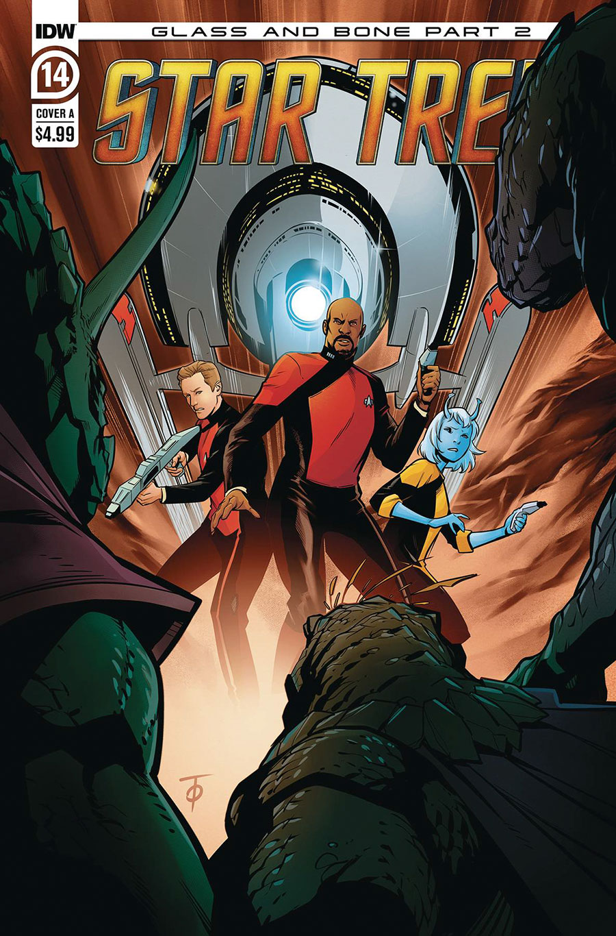 Star Trek (IDW) Vol 2 #14 Cover A Regular Marcus To Cover