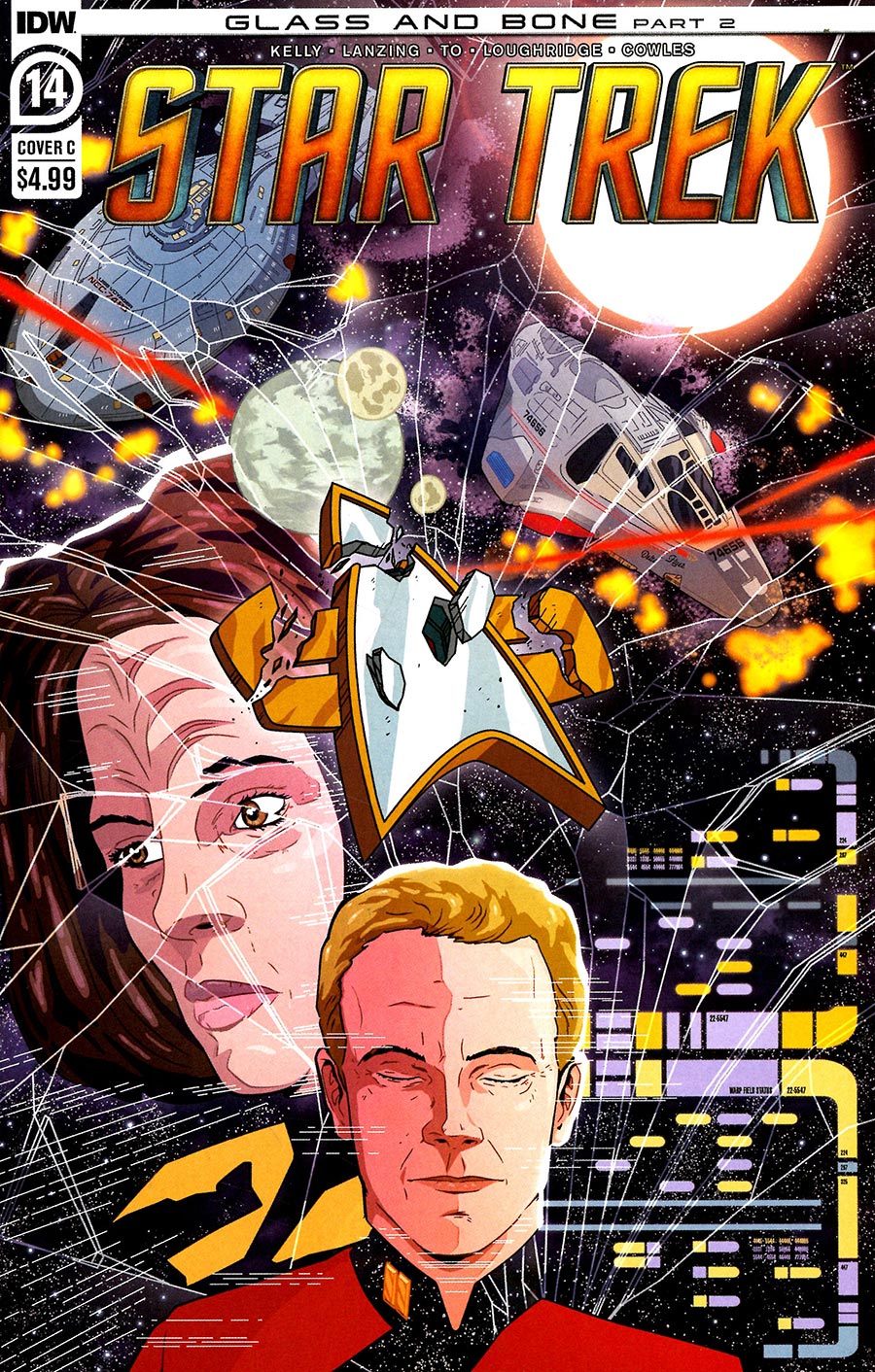 Star Trek (IDW) Vol 2 #14 Cover C Variant Philip Murphy Cover