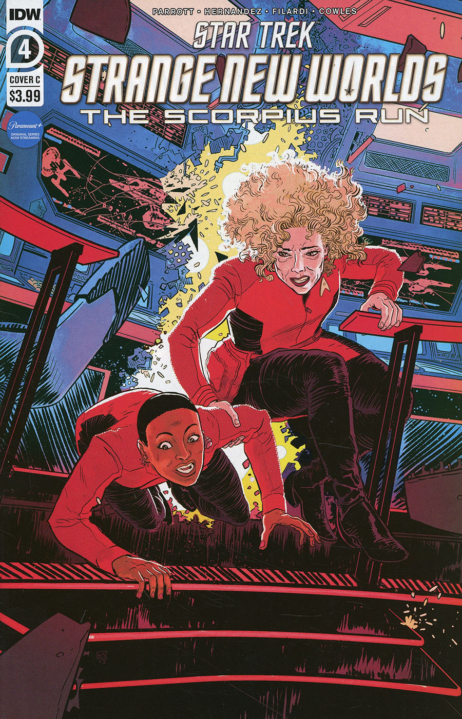 Star Trek Strange New Worlds Scorpius Run #4 Cover C Variant Hayden Sherman Cover
