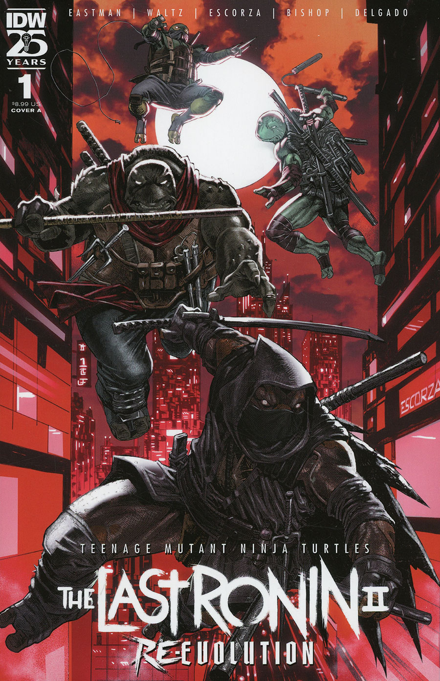 Teenage Mutant Ninja Turtles The Last Ronin II Re-Evolution #1 Cover A Regular Esau Escorza & Issac Escorza Cover