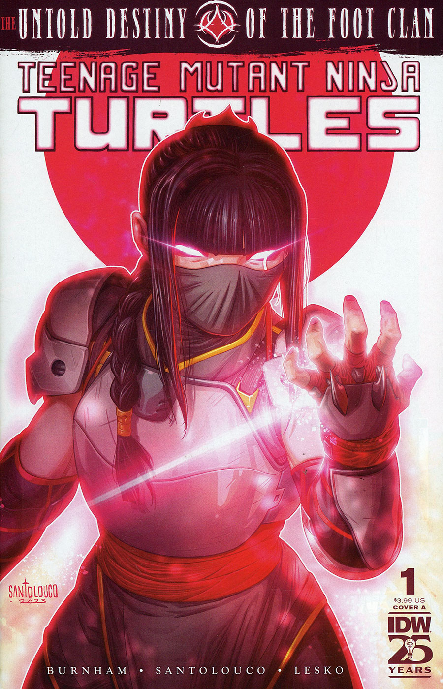 Teenage Mutant Ninja Turtles Untold Destiny Of The Foot Clan #1 Cover A Regular Mateus Santolouco Cover