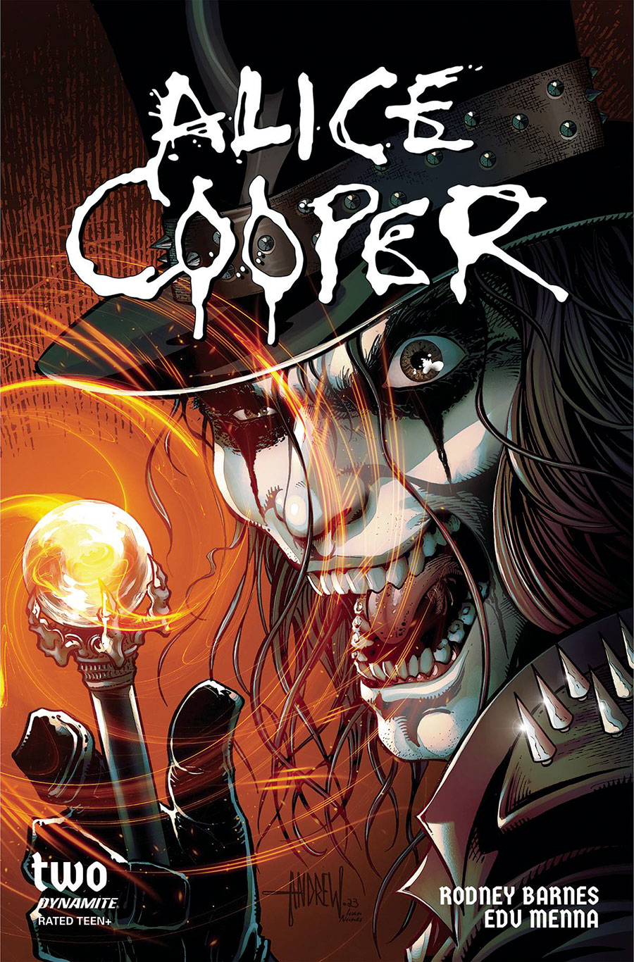 Alice Cooper Vol 2 #2 Cover B Variant Andrew Mangum Cover