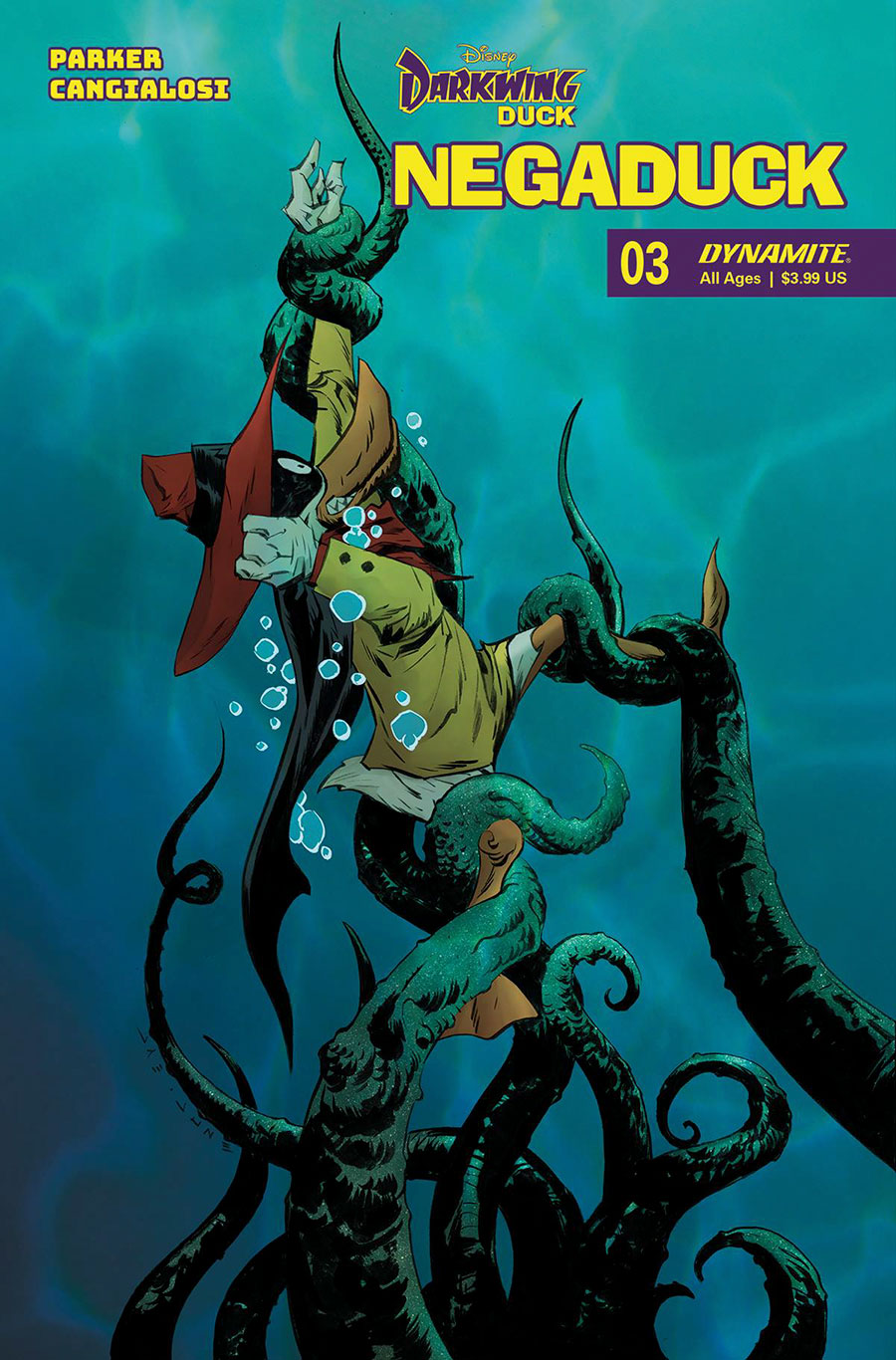 Darkwing Duck Negaduck #3 Cover A Regular Jae Lee Cover