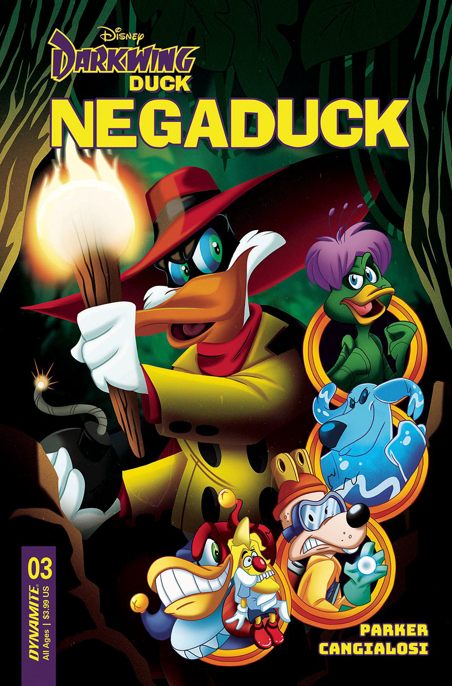 Darkwing Duck Negaduck #3 Cover C Variant Trish Forstner Cover