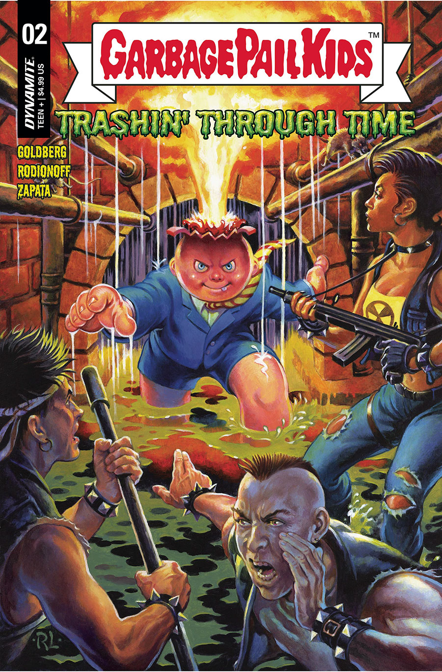 Garbage Pail Kids Trashin Through Time #2 Cover A Regular Ray Lago Cover