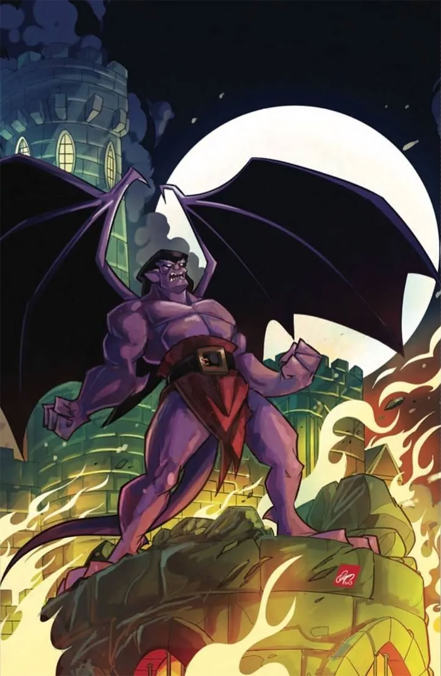 Gargoyles Dark Ages #5 Cover C Variant Mirka Andolfo Cover