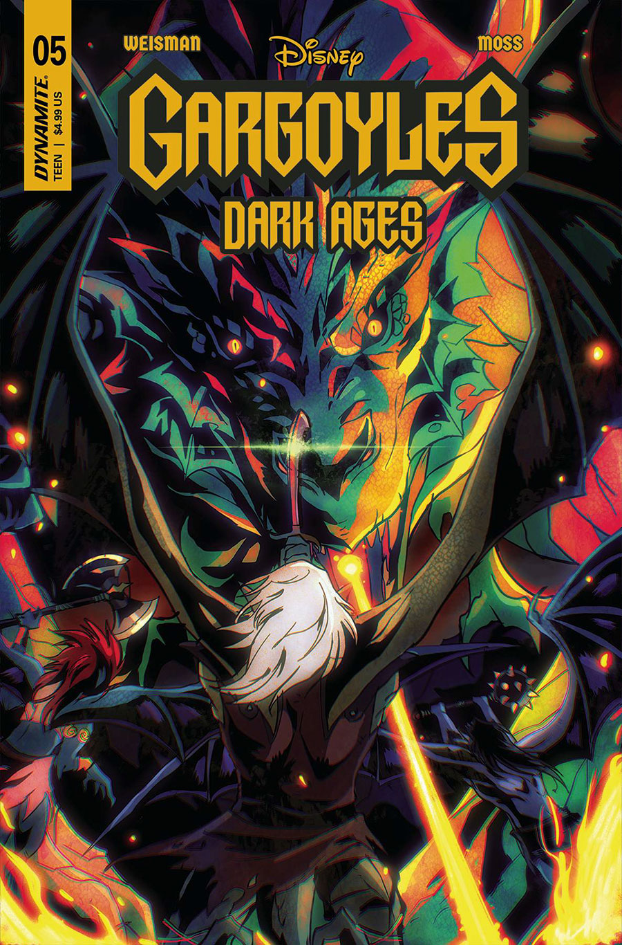Gargoyles Dark Ages #5 Cover D Variant Kenya Danino Cover