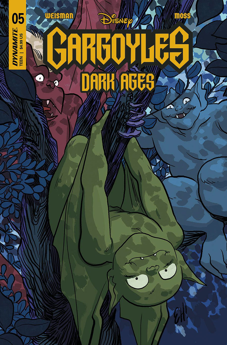 Gargoyles Dark Ages #5 Cover E Variant Erica Henderson Cover