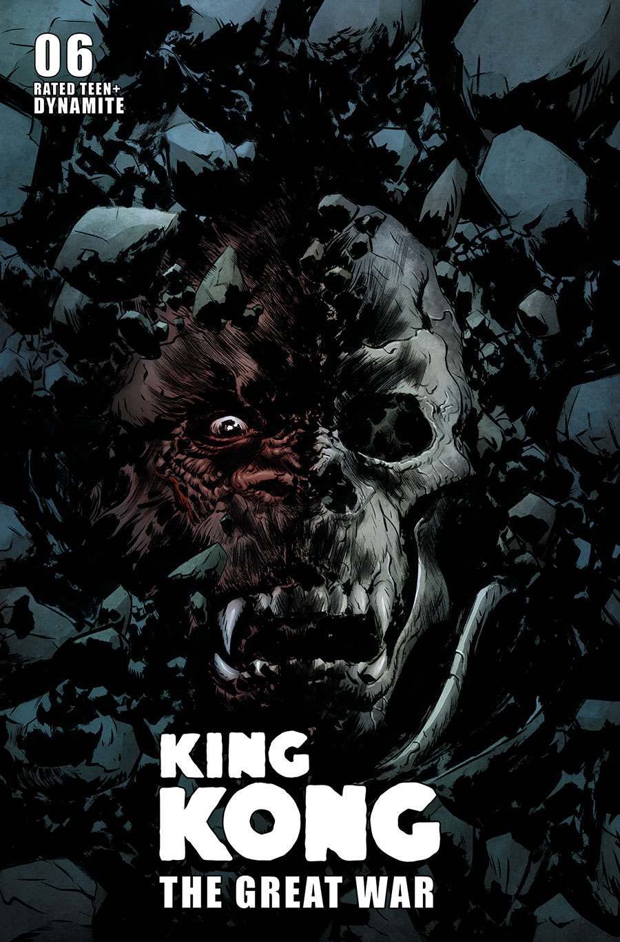 Kong The Great War #6 Cover A Regular Jae Lee Cover