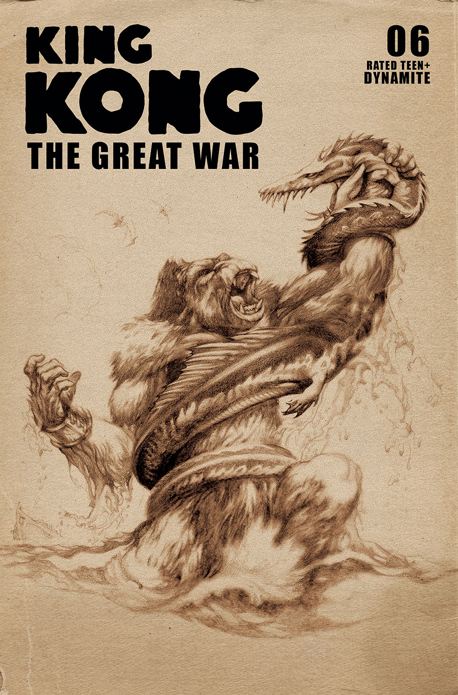 Kong The Great War #6 Cover C Variant Joe DeVito Cover