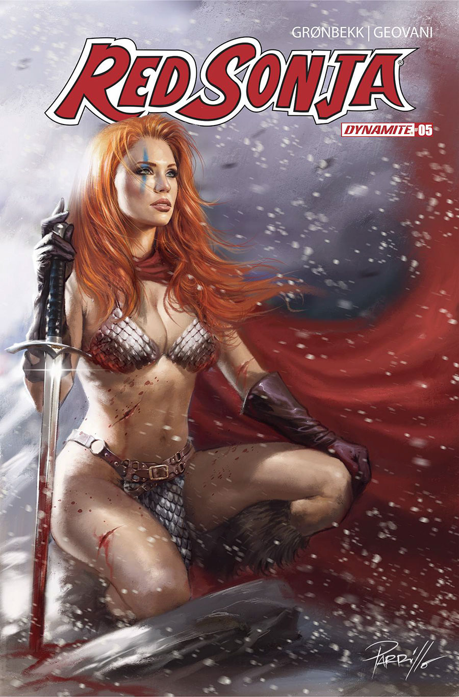 Red Sonja Vol 10 #5 Cover A Regular Lucio Parrillo Cover