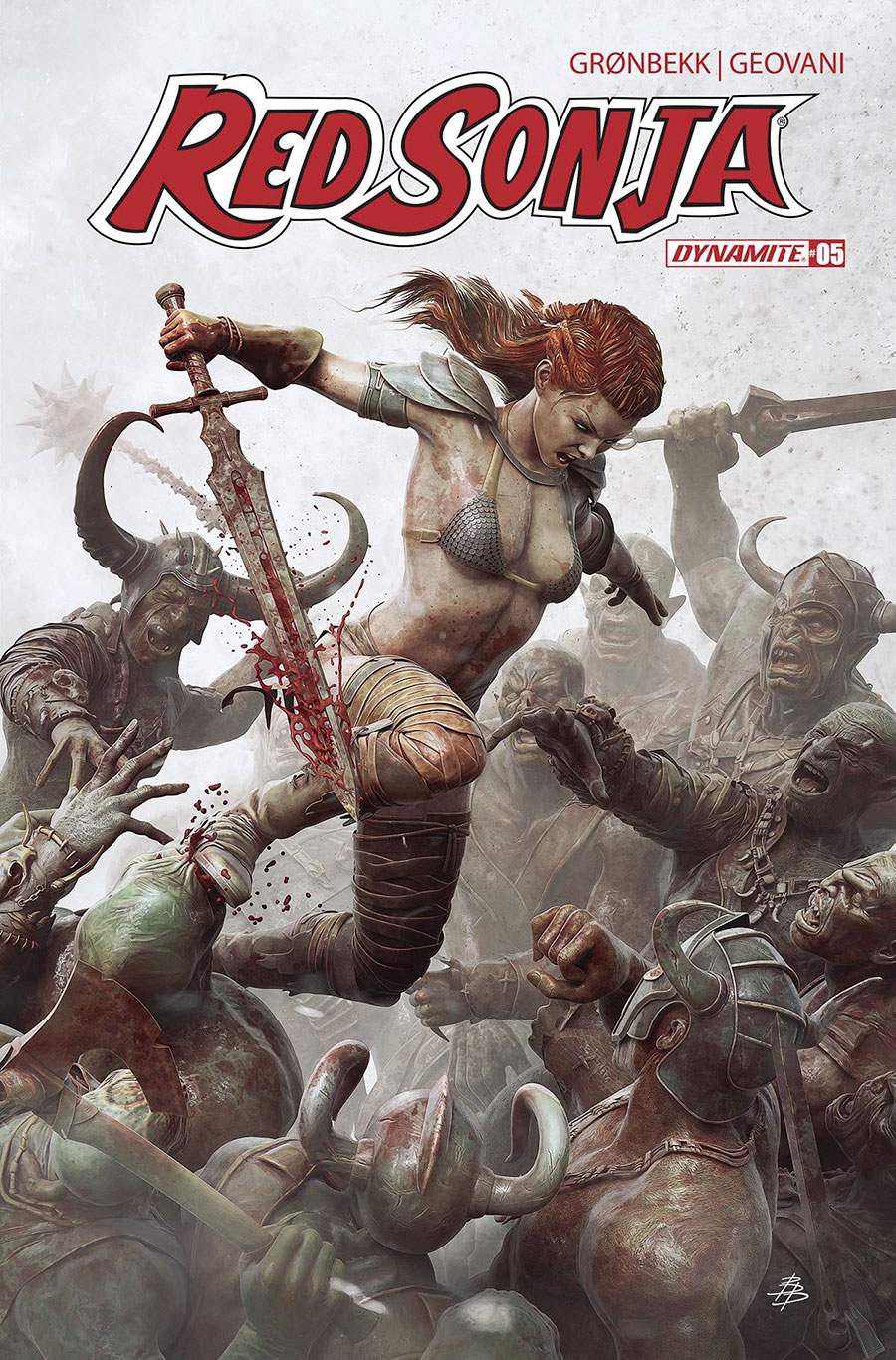 Red Sonja Vol 10 #5 Cover B Variant Bjorn Barends Cover