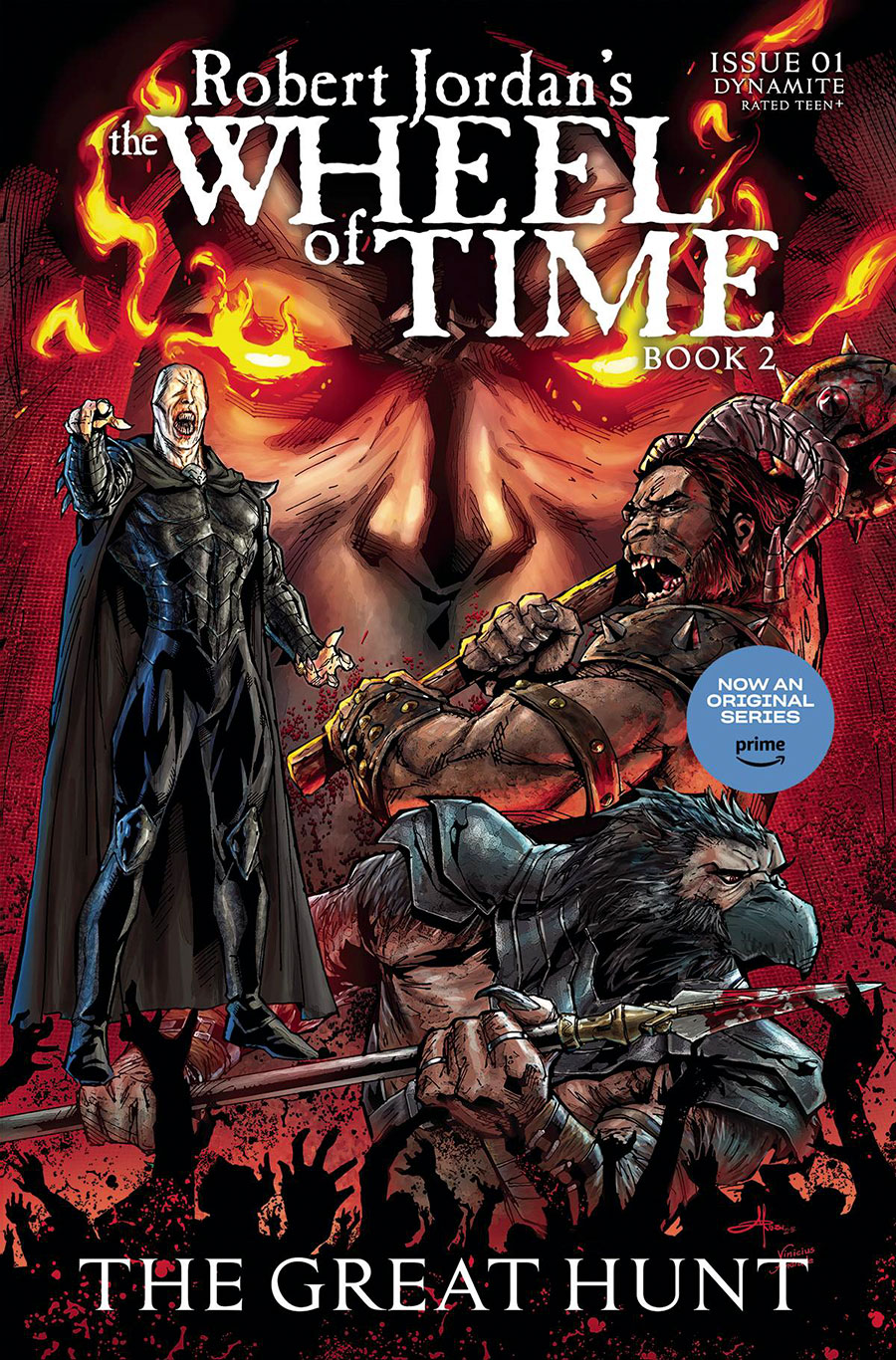 Robert Jordans Wheel Of Time Book 2 The Great Hunt #1 Cover A Regular Mel Rubi Cover