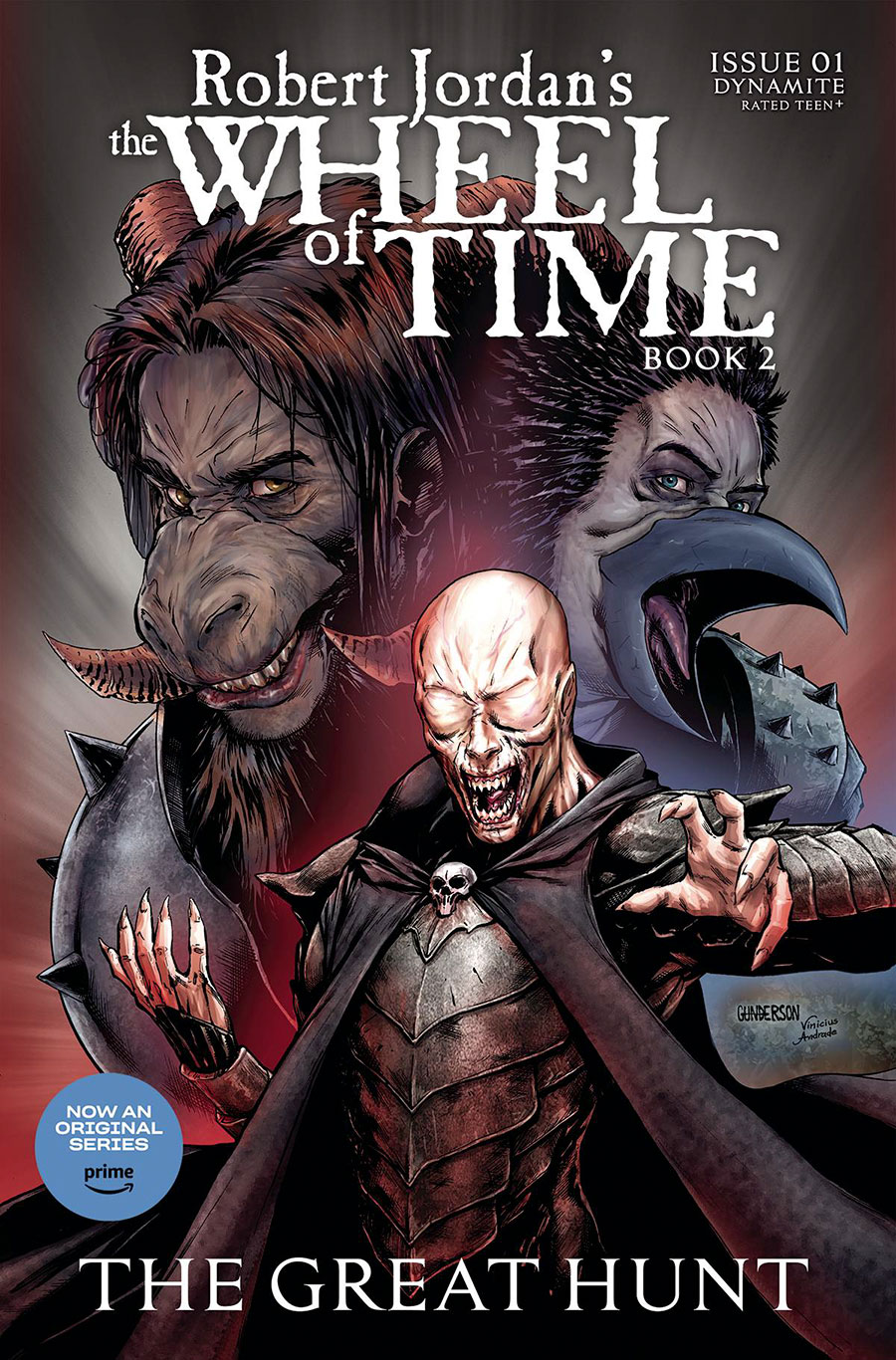 Robert Jordans Wheel Of Time Book 2 The Great Hunt #1 Cover B Variant Jordan Gunderson Cover